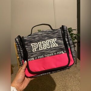 PINK toiletries travel bag